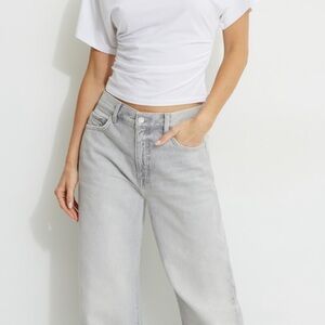 Sydney Mid Rise Baggy Fit Jeans